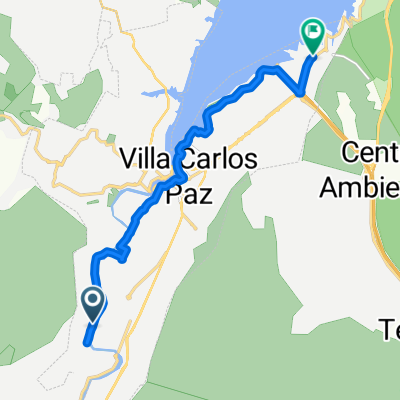 Avenida Perito Moreno, Villa Carlos Paz a Avenida Juan Sebastián Bach, Villa Carlos Paz