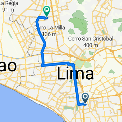 De Calle Alfz. Mariano Santos Mateos a Avenida Carlos Izaguirre 813b