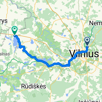 Route to Elektrėnai