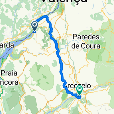 From Vila Nova de Cerveira to Ponte de Lima