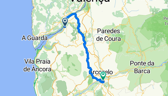 From Vila Nova de Cerveira to Ponte de Lima