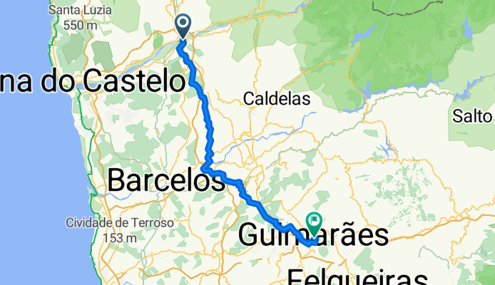 From Ponte de Lima to Guimarães