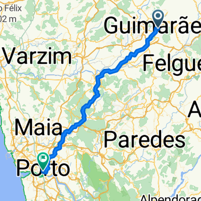 From Guimarães to Porto