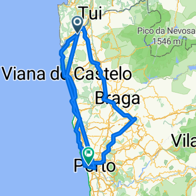 Marinhas - Viana do Castelo + From Porto to Gondomar