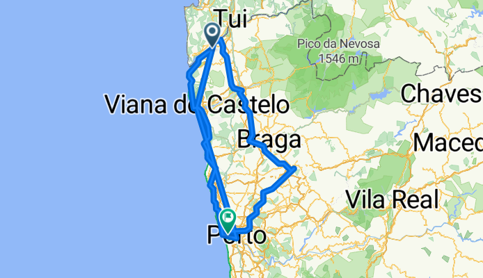 Marinhas - Viana do Castelo + From Porto to Gondomar