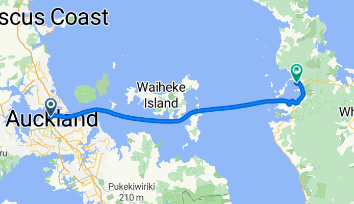 Viaduct Harbour to Wharf Road