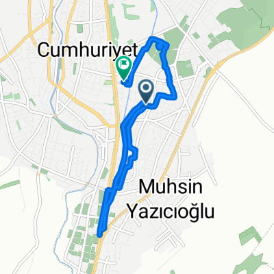 Battalgazi Sokak to Atlas Sokak No: 2A