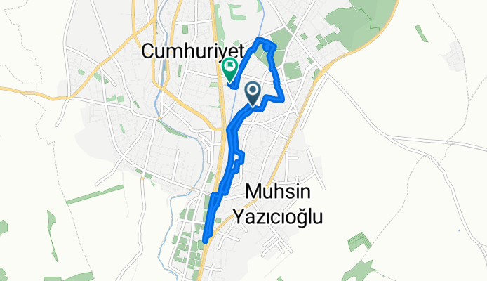 Battalgazi Sokak to Atlas Sokak No: 2A