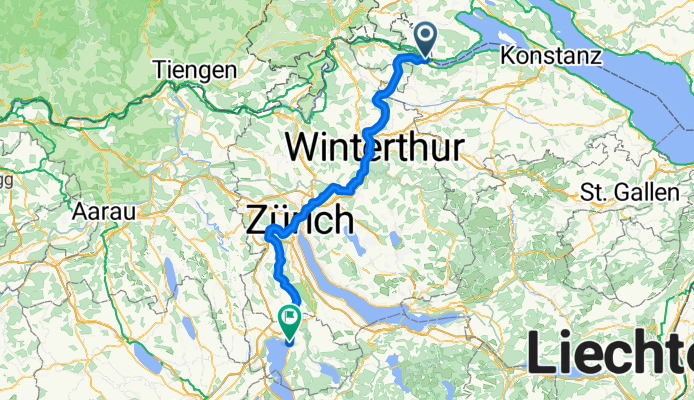 From Stein am Rhein to Zug