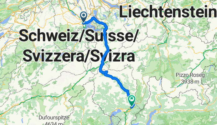 From Lucerne to Bellinzona