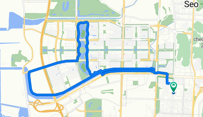 루원-청라호수공원-로봇랜드로길
