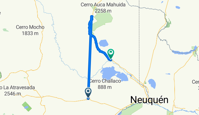 Ruta a Calle y Primeros Pobladores