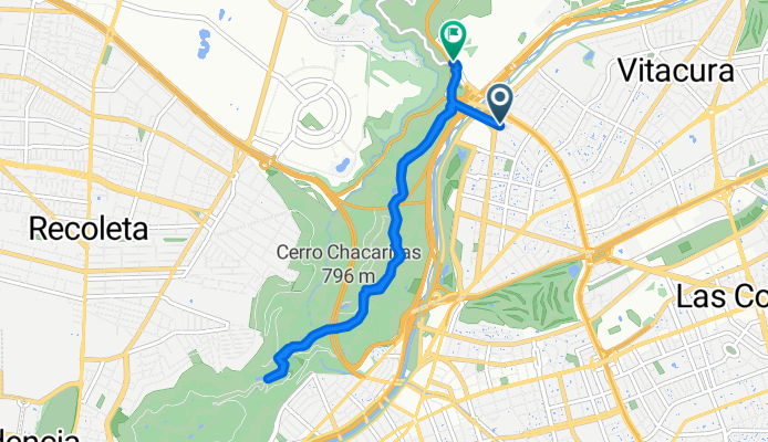 Cerro San Cristóbal Pirámide-Tupahue