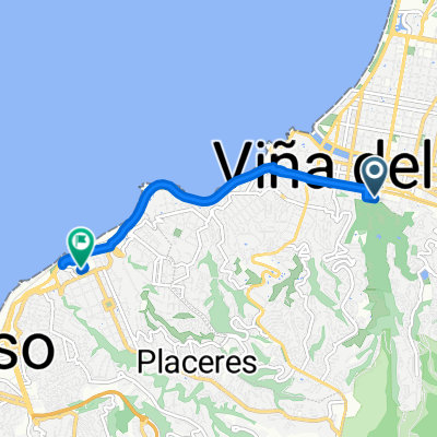 Montaña, Viña del Mar a Patio Central, Valparaíso