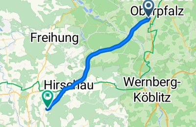 Route in der Bikemap App öffnen
