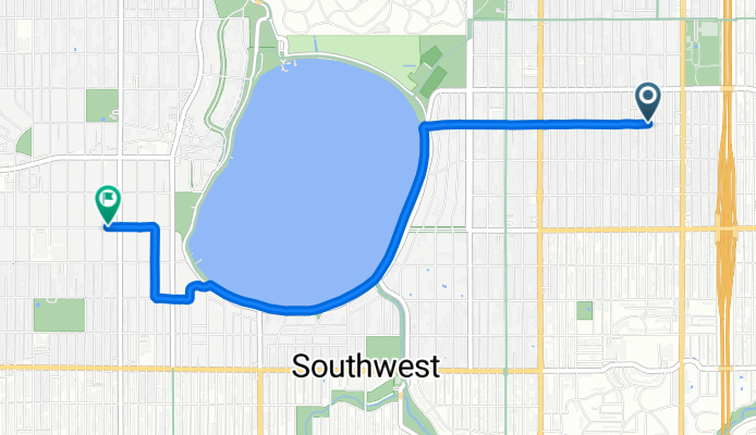 W 43rd St, Minneapolis to Zenith Ave S, Minneapolis