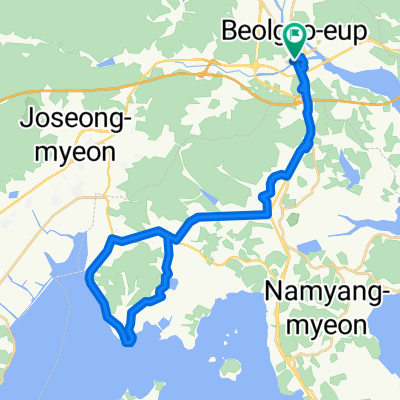 Beolgyo-eup 100-10 to Beolgyo-eup 100-10