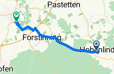Route in der Bikemap App öffnen