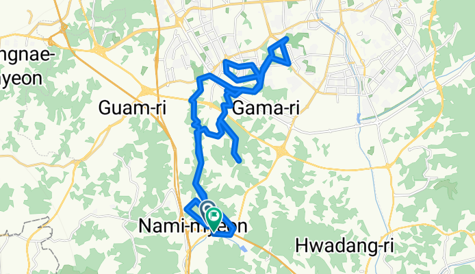 용덕산 ~ 망월산 ~ 구룡산 ~ 용덕산