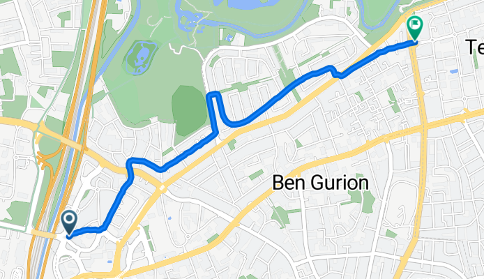 20 כביש, תל אביב-יפו to רח׳ מצדה, בני ברק