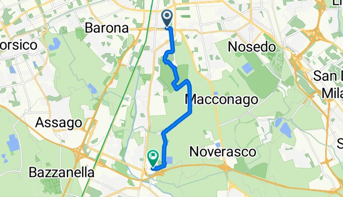 Da Via Francesco Brioschi a Via Eugenio Curiel