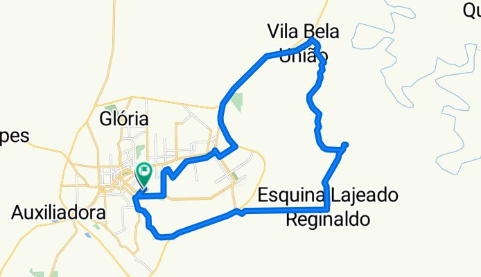 De Rua Waldemar Bernardo Leusin a Rua Waldemar Bernardo Leusin