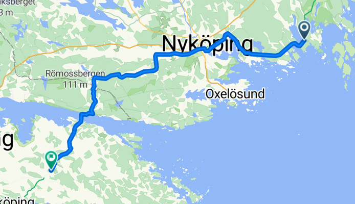 Oxelösund - Söderköping