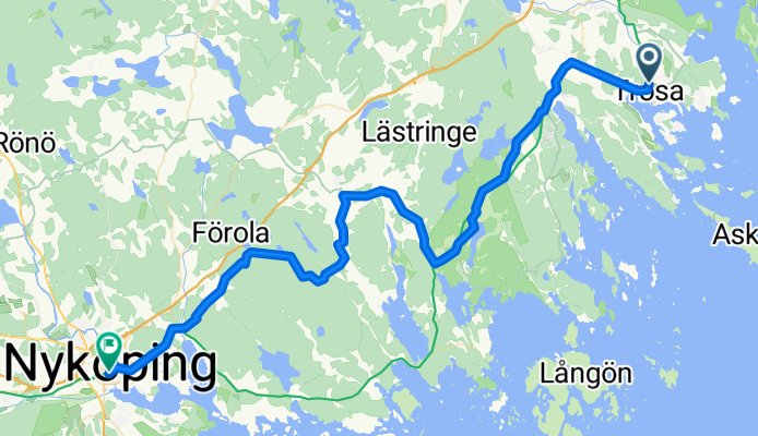 Trosa - Nyköping