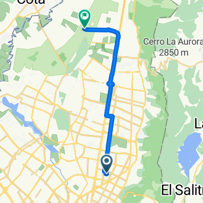 Calle 104, Bogotá to Calle 209, Bogotá