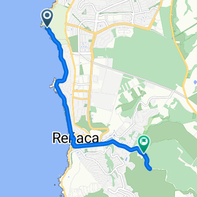 Avenida Borgoño, Concón a Avenida Benjamín Vicuña Mackenna, Viña del Mar