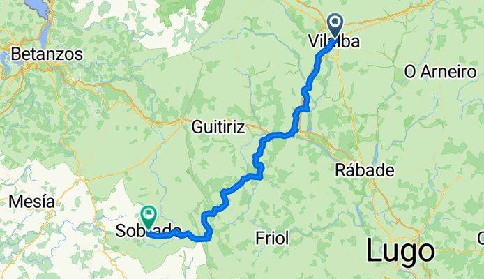 Camino del Norte 14 - De Vilalba a Sobrado