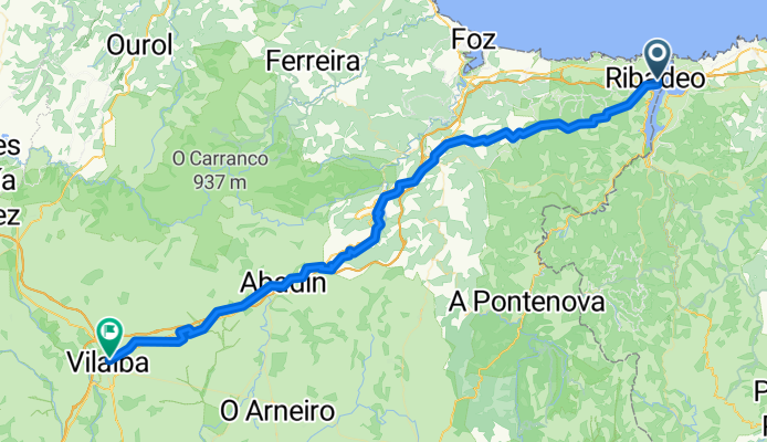 Camino del Norte 13 - De Ribadeo a Vilalba