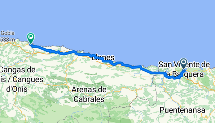 Camino del Norte 8 - De San Vicente de La Barquera a Ribadesella