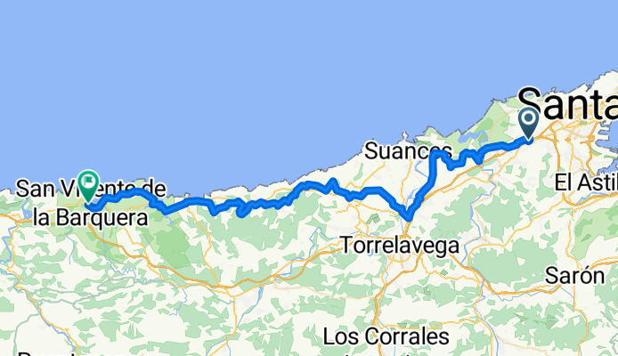 Camino del Norte 7 - De Santa Cruz de Bezana a San Vicente de la Barquera