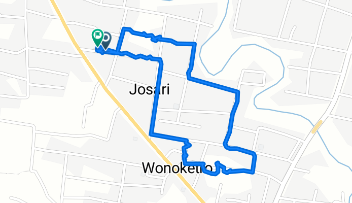 Jalan K. Muhammad Na'im No.15 to Jalan K. Muhammad Na'im