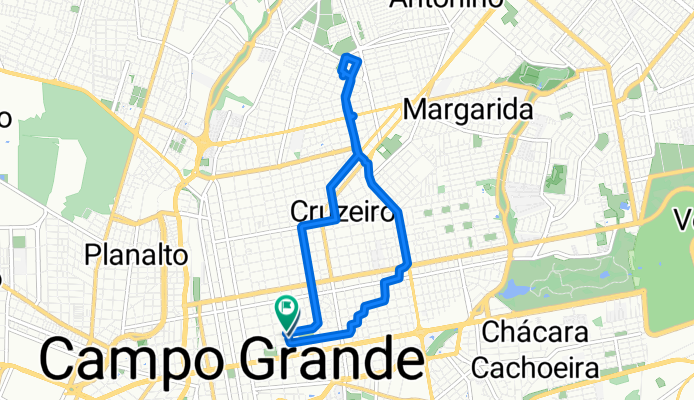 Rua Dom Aquino, Campo Grande a Rua Dom Aquino, Campo Grande