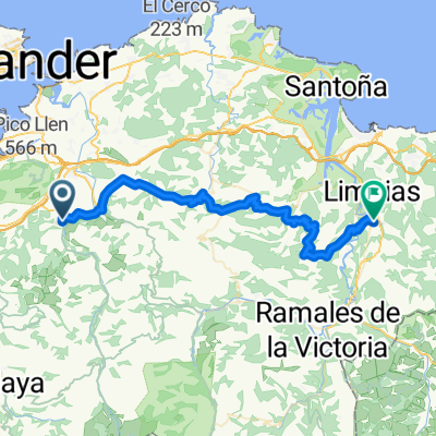 Liérganes - Ampuero 50 km 1200 m