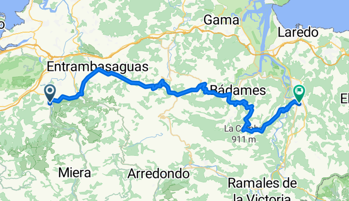 Liérganes - Ampuero 50 km 1200 m