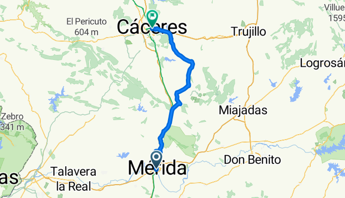 6.merida-caceres - 6.merida-caceres on GPSies.com