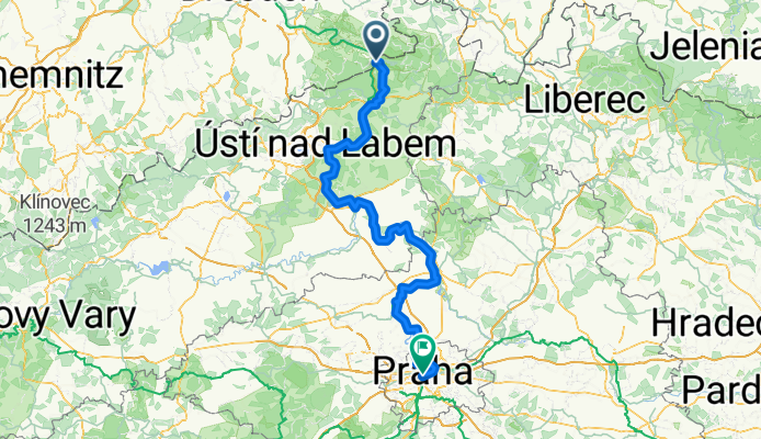 Tetschen - Prager Altstadt