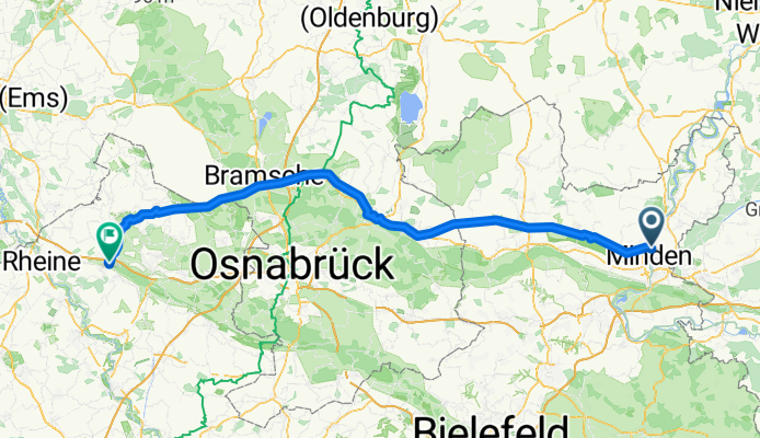 Von Minden bis Hörstel