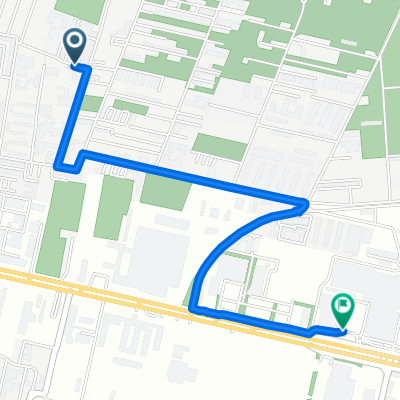 Route to Bulevardul Theodor Pallady 51N