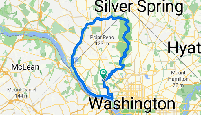 Benton St NW, Washington to Benton St NW, Washington