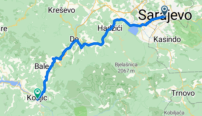 Sarajevo - Konjic