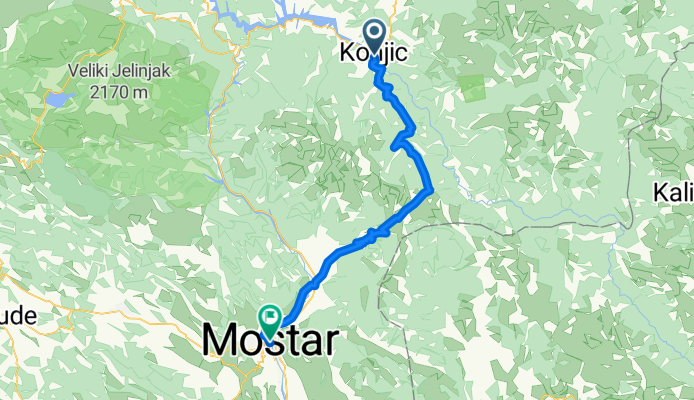 Konjic - Mostar