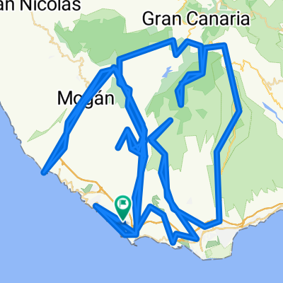 Calle Himar naar Calle Himar