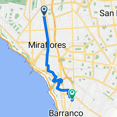 Calle Los Ángeles, Lima a Departamento de Lima