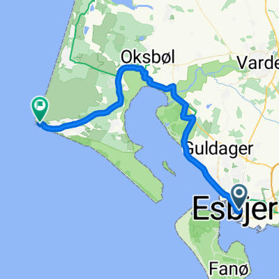 From Esbjerg to Blåvand