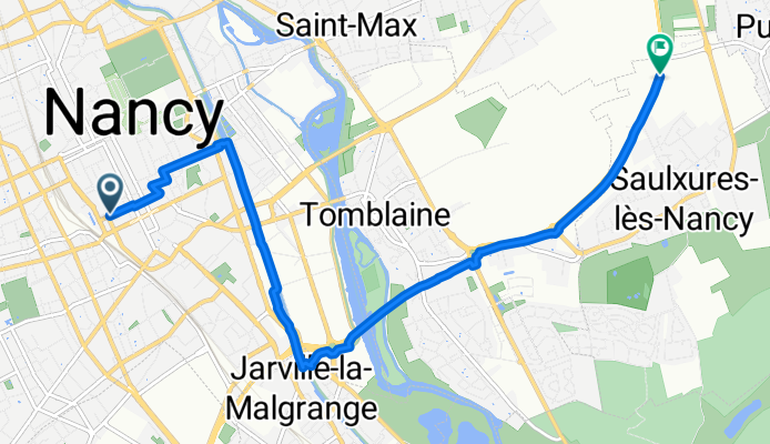 Nancy gare a travail