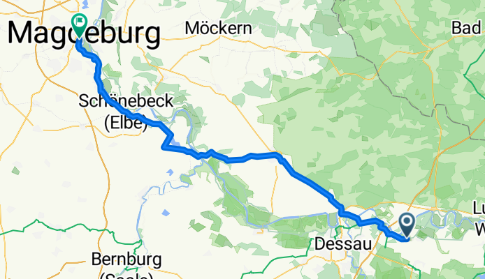 Wörlitz - Magdeburg